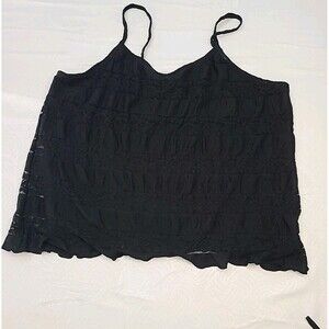 Torrid Size 3 Black Tank Top,  Adjustable Straps.